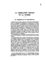 La réquisition de la main d'oeuvre