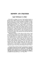 Land settlement in Chile