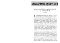 La semana ininterrumpida de trabajo en la U.R.S.S.