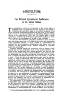 The National Agricultural Conference in the United States