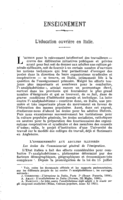 L'éducation ouvrière en Italie