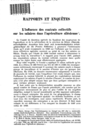 L'influence des contrats collectifs sur les salaires dans l'agriculture silésienne