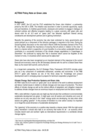 ACTRAV policy note on green jobs