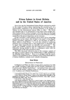 Prison labour in Great Britain and in the United States of America