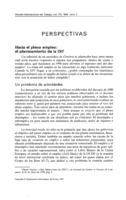 Hacia el pleno empleo: el planteamiento de la OIT