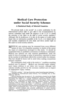 Medical care protection under social security schemes: a statistical study of selected countries