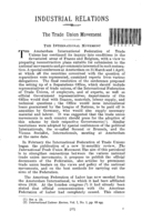 The trade union movement
