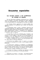 Los jurados mixtos y las condiciones de trabajo en España