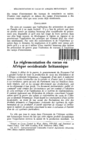 La réglementation du cacao en Afrique occidentale britannique