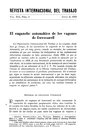 El enganche automático de los vagones de ferrocarril