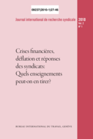 Crises financières et syndicats: Suède 1990-1994