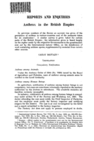 Anthrax in the British Empire