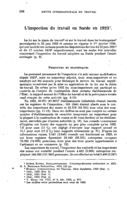 L'inspection du travail en Suède en 1923