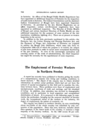 The employment of forestry workers in northern Sweden