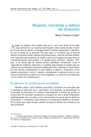 Mujeres, hombres y estilos de dirección