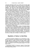 Regulation of labour in Indo-China