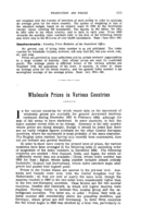 Wholesale prices in various countries