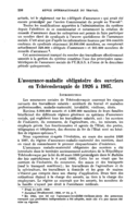 L'assurance-maladie obligatoire des ouvriers en Tchécoslovaquie de 1926 à 1937