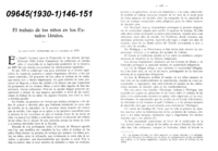 El trabajo de los niños en los Estados Unidos