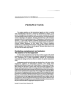 Combating unemployment and exclusion: the essence of an ILO approach