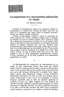 La coopération et la concentration industrielle en Suède