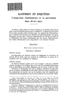 L'inspection charbonneuse et sa prévention dans divers pays