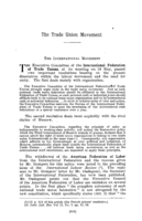 The trade union movement