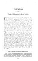 Workers' education in Great Britain