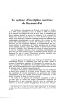 Le système d'inscription maritime du Royaume-Uni