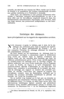 Statistique des chômeurs basée principalement sur les rapports des organisations ouvrières