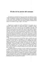 El alza de los precios del consumo
