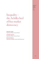 Inequality: the Achilles heel of free market democracy