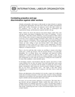 Combating prejudice and age discrimination against older workers