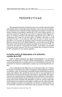 La lucha contra el desempleo y la exclusión: a juicio de la OIT