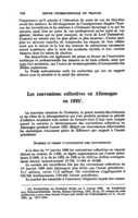 Les conventions collectives en Allemagne en 1925
