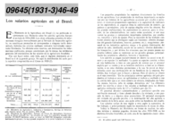Los salarios agrícolas en el Brasil