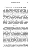 L'inspection du travail en Norvège en 1922