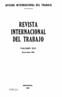 El objetivo social durante la guerra y en la reconstrucción del mundo: Conferencia de la Organización Internacional del Trabajo realizada en Nueva York
