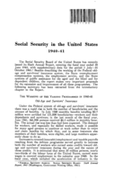Social security in the United States: 1940-1941