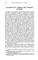 La main-d'œuvre féminine dans l'industrie soviétique