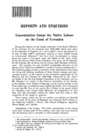 Concentration camps for native labour on the coast of Cyrenaica
