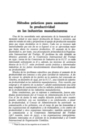 Métodos prácticos para aumentar la productividad en las industrias manufactureras