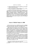 Census of British seamen in 1930