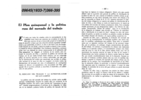 El plan quinquenal y la política rusa del mercado del trabajo