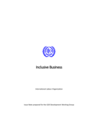Inclusive business: issue note prepared for the G20 Development Working Group