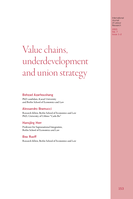 Value chains, underdevelopment and union strategy