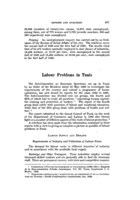 Labour problems in Tunis
