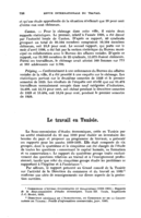 Le travail en Tunisie