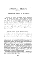 Occupational diseases in Germany