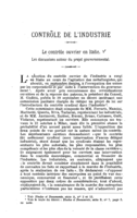 Le contrôle ouvrier en Italie: les discussions autour du projet gouvernemental